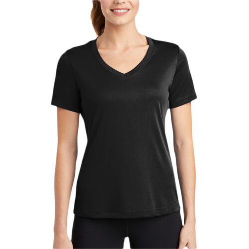 GVHS Track V-Neck Dry Fit - Ladies Thumbnail
